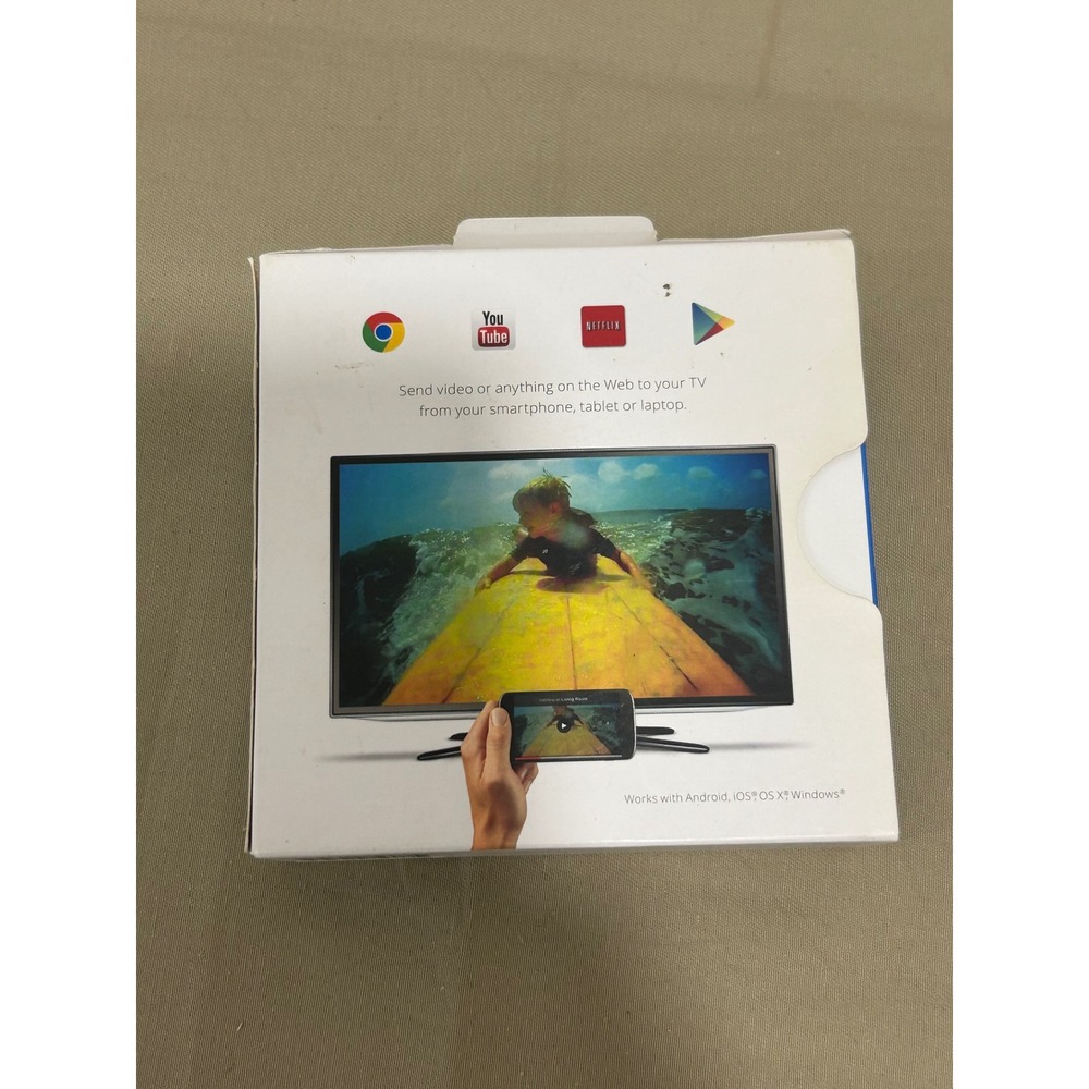Chrome‎ Cast first generation streaming device